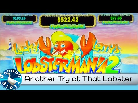 Larry's Lobster Mania 2 Slot Machine Another Try for the Special Lobster