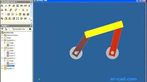 IN-Motion: Motion Simulation Addin for Autodesk Inventor: Tutorial 2