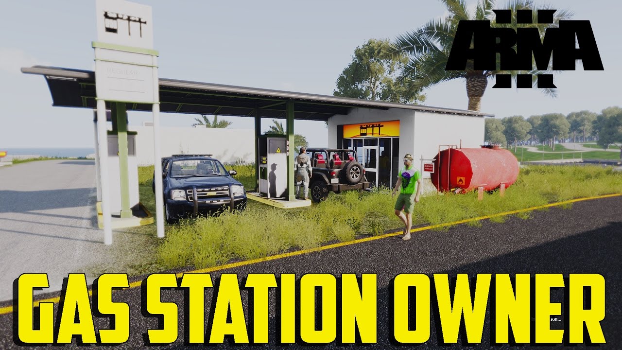 ARMA 3 Project Life Gas Station Owner YouTube