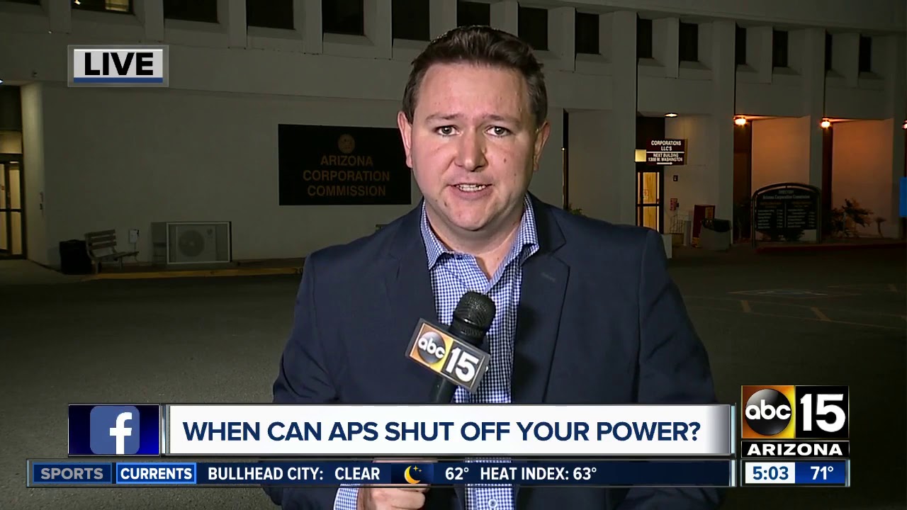 When Will Aps Shut Off Power