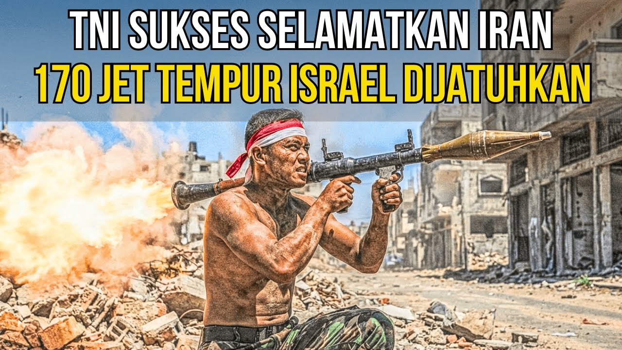IRAN SELAMAT‼️TNI PASANG BADAN, SERANGAN ISRAEL HANCUR LEBUR‼️