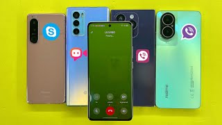 Social Media SkyPhone+JusTalk+TeleGuard+Viber Sony Xperia5,LG Wing,Realme C67,Samsung S25Ultra