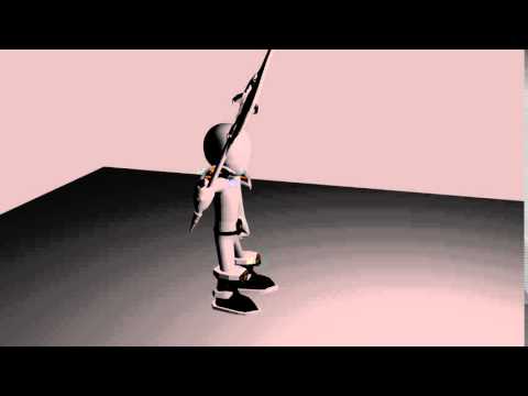 Mednis blender animation with axe