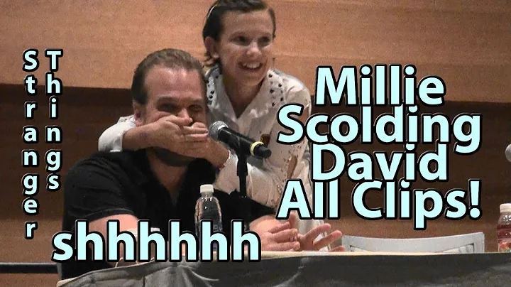 David Harbour SPOILS S2,3&4 Millie Bobby Brown Sco...