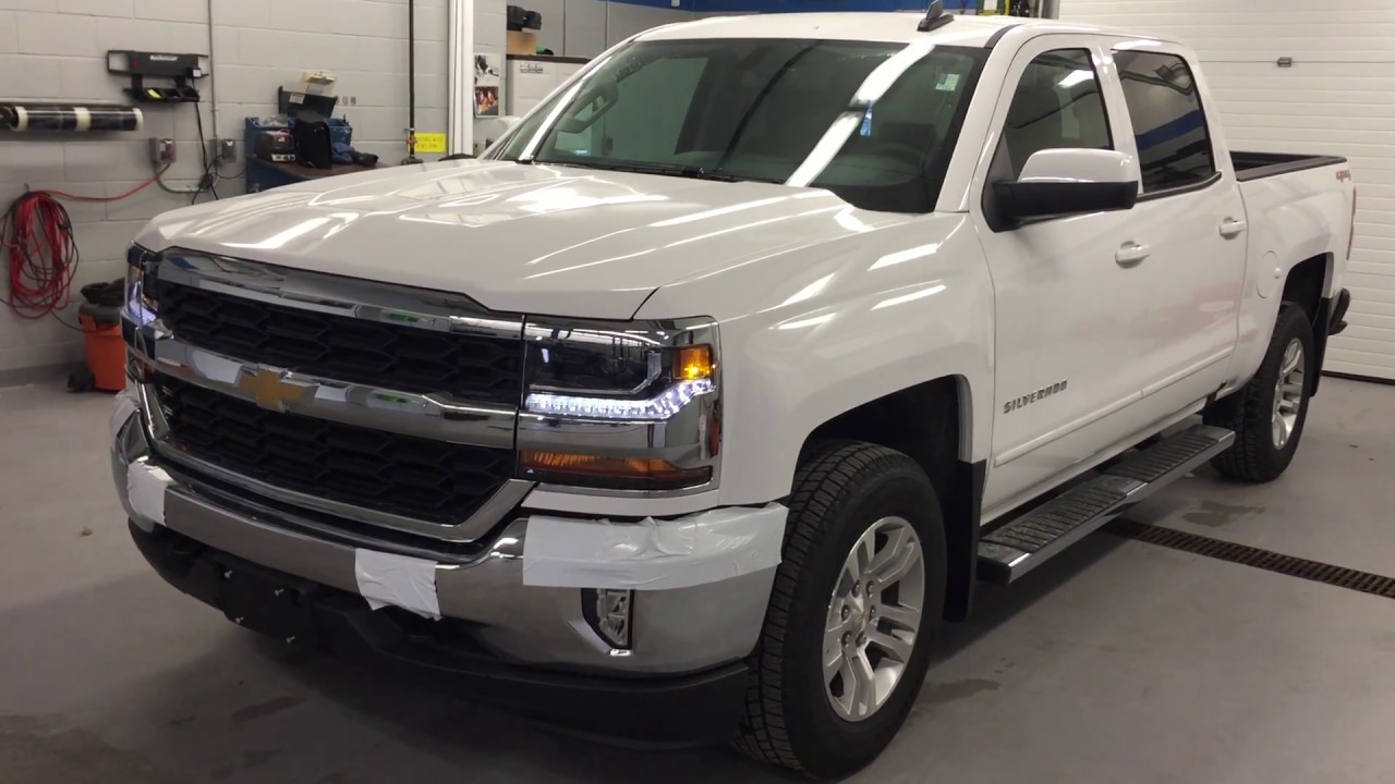 2017 Chevrolet Silverado 1500 LT Crew Cab White Roy Nichols Motors Courtice ON