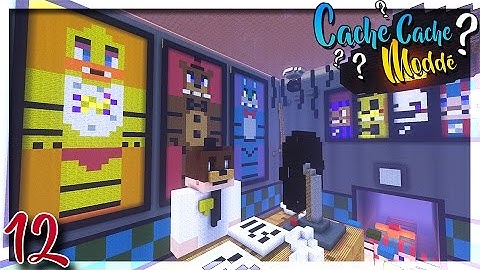CACHE CACHE MINECRAFT MODDÉ ! MAP FIVE NIGHTS AT FREDDY