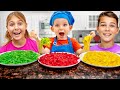 Making Colorful Pasta For Kids Making Colorful Pasta For Kids