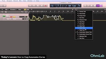 How To Copy Automation Curves - Creating Tracks