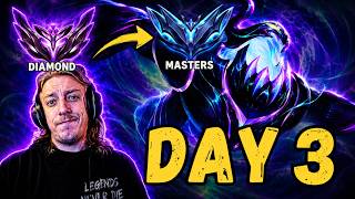 🔴LIVE Zac Jungle Only from Diamond to Masters DAY 3