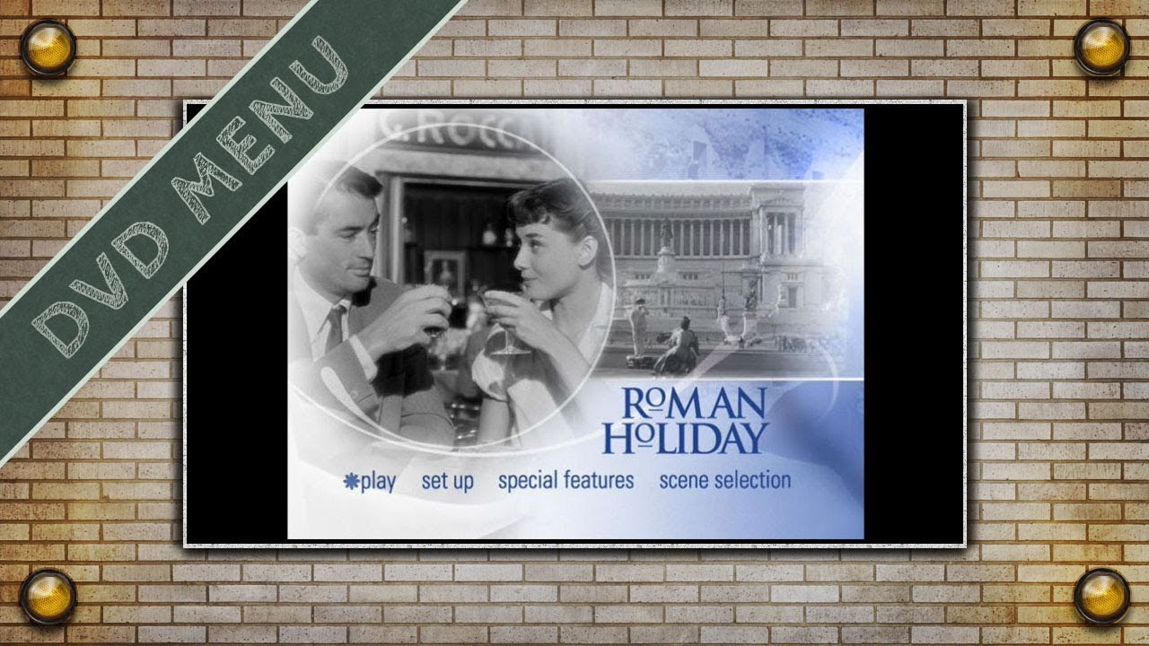 Roman Holiday (1953) - DVD Menu