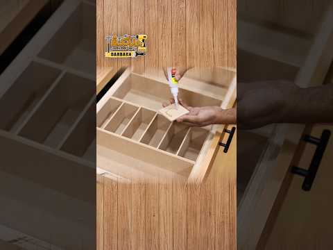 ترتيب الأدراج من الداخل بالطريقة المتنقلة