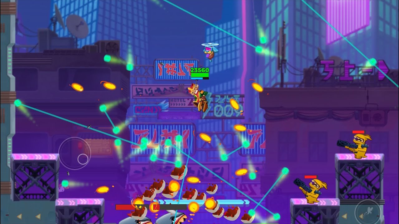 Mr. Autofire Джек бот Лазер Близнецы 17 мир Jack bot Gemini laser 17