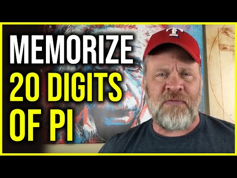 How to Memorize 20 digits of Pi Easily