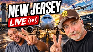 ✈️ NEW JERSEY AIRPORT LIVE!