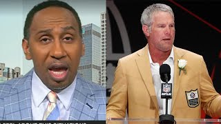 'Brett Favre Should be in Jail!' Stephen A Smith Goes off on Brett Favre Welfare Scandal First Take