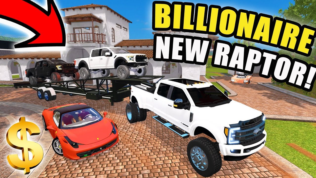 BILLIONAIRE SERIES | WE BOUGHT 2 NEW FORD RAPTORS! | FARMING SIMULATOR ...