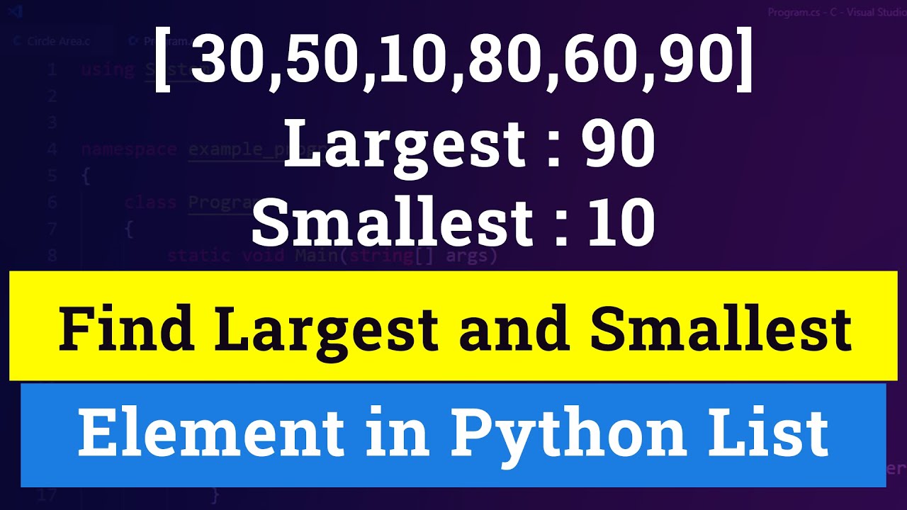 largest number in list python assignment expert