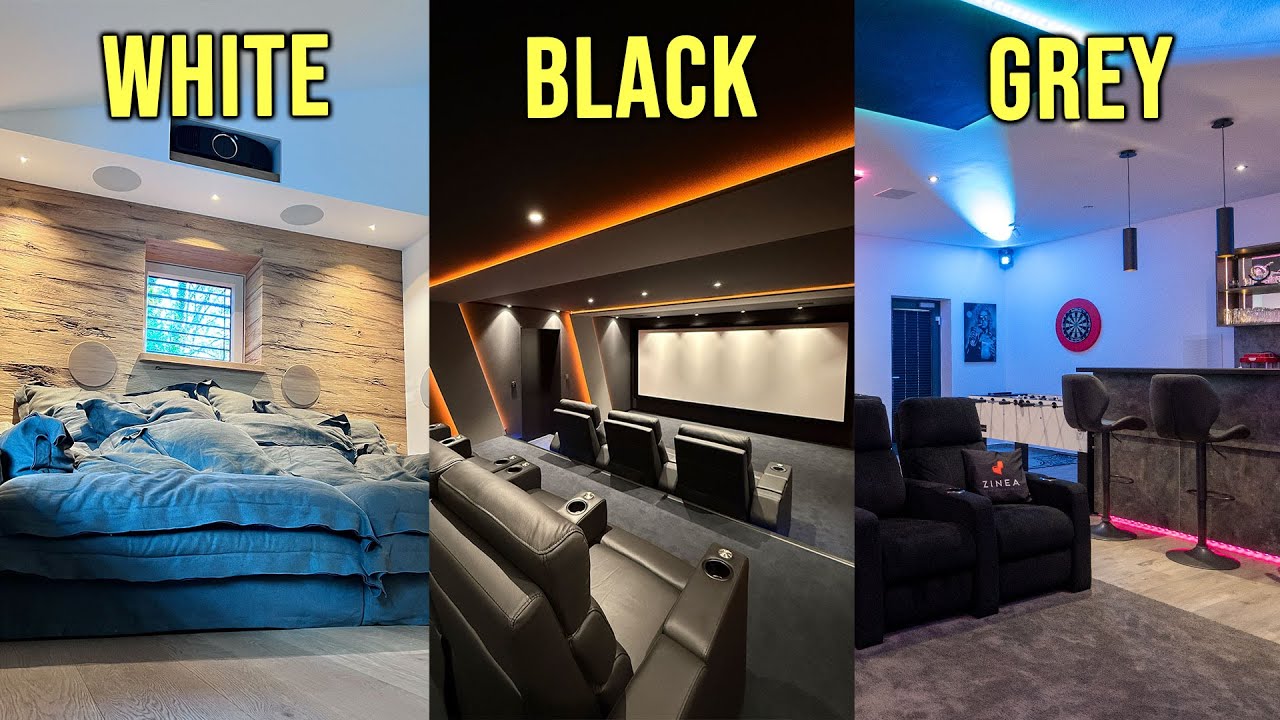 Welches HEIMKINO passt zu DIR?! - Richtiges Kellerkino, ein Kino im Wohnzimmer oder ein Hobbyraum?