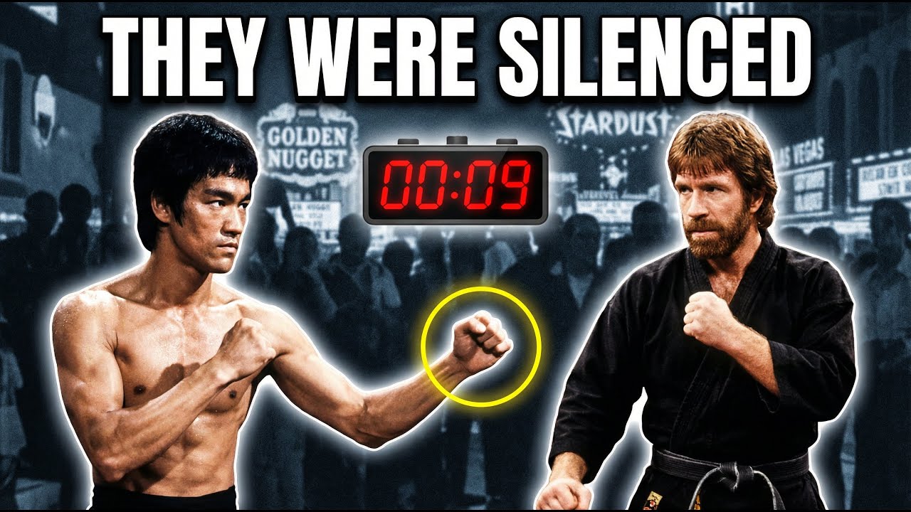 Bruce Lee Was In Vegas When Chuck Norris Issued A Challenge — 9 Seconds Later The Crowd Went Silent