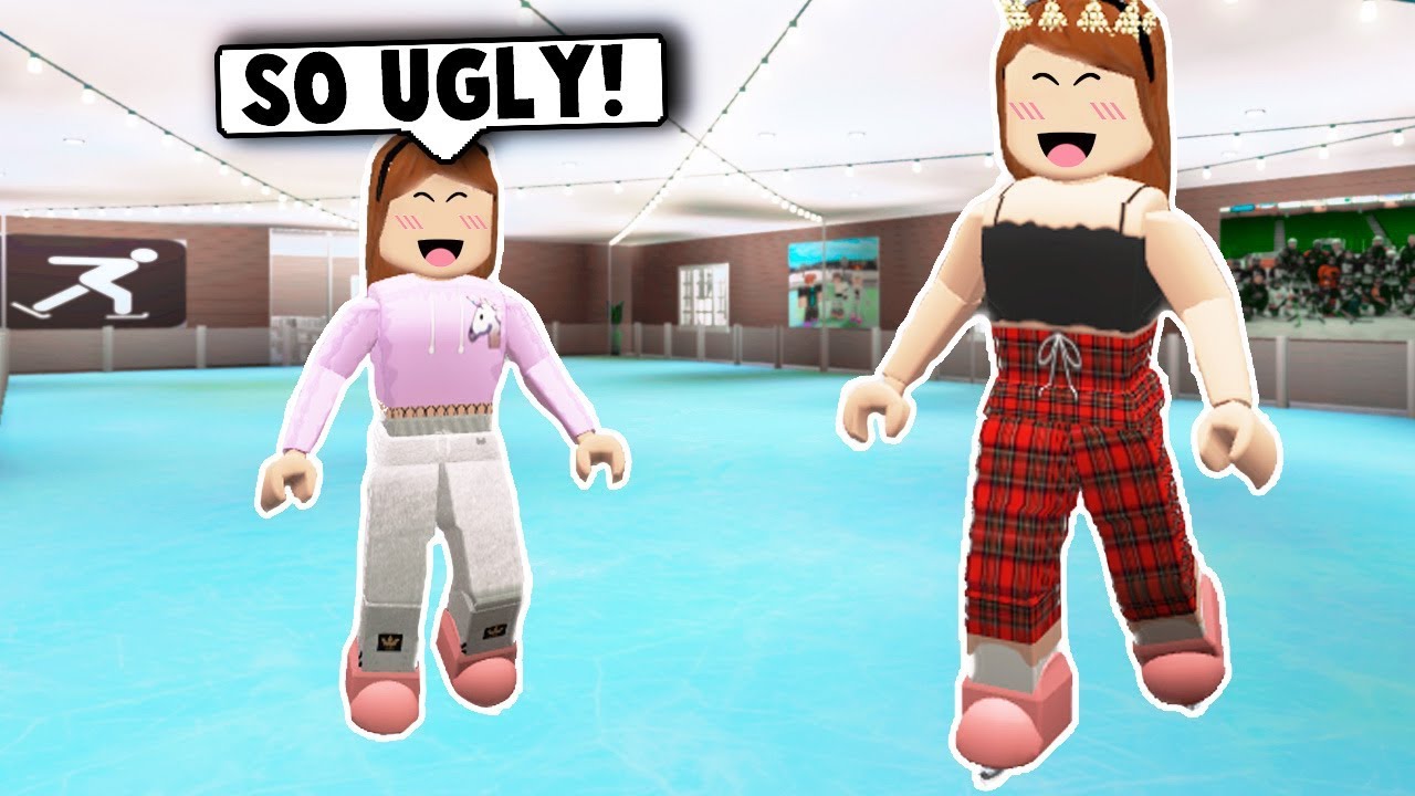 I Made An Ice Skating Rink On Bloxburg Roblox Youtube - roblox ice skating 2014 beta roblox