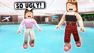 I MADE AN ICE SKATING RINK ON BLOXBURG! (Roblox)