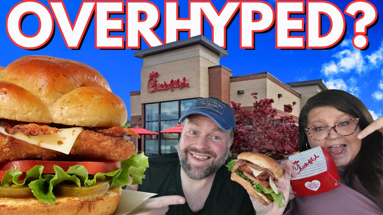 Chick-fil-A NEW Jalapeño Ranch Club Sandwich Review & Taste Test! 🌶️