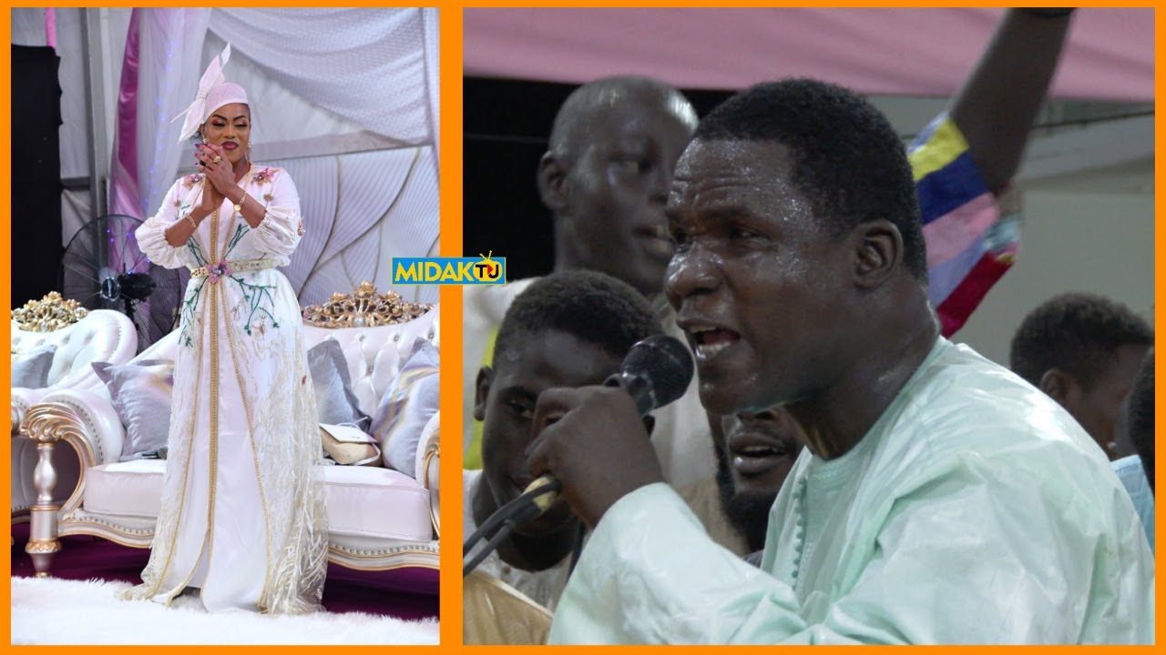 Magal gui chez  Sokhna Aida Saliou Thioune, admirez la belle voix de Mame Cheikh Zikar...