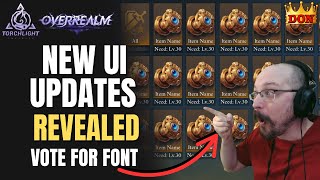 Torchlight Needs YOU to VOTE on the NEW UI