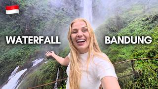 We visited a waterfall near Bandung, Java 🇮🇩