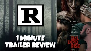 EVIL DEAD (2023) Trailer Review : 1 Minute Review with The Minute Man by THE TOY TIME MACHINE 178 views 1 year ago 1 minute, 5 seconds