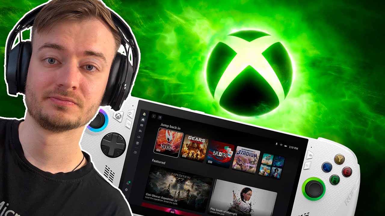 Смотрим на Xbox Rog Ally  // НОВЫЙ ПОРТАТИВНЫЙ "XBOX"