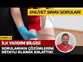 İlk Yardım Bilgisi Soru Çözümü | Elektronik Ehliyet Sınavı (E-Sınav) | PART 4
