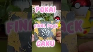 Pack 10 packopenning pokemon cards pokaigaku pokemoncards unboxing fyp