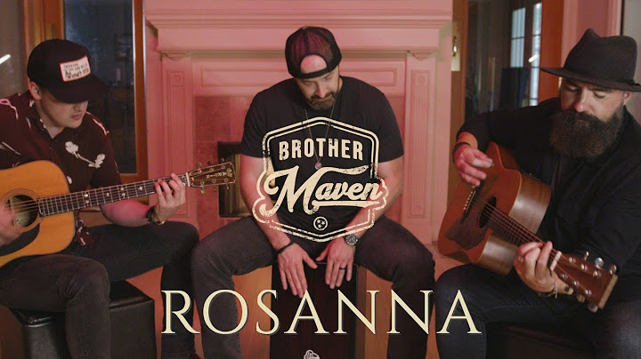 Rosanna Acoustic version - Acoustic performance video thumbnail