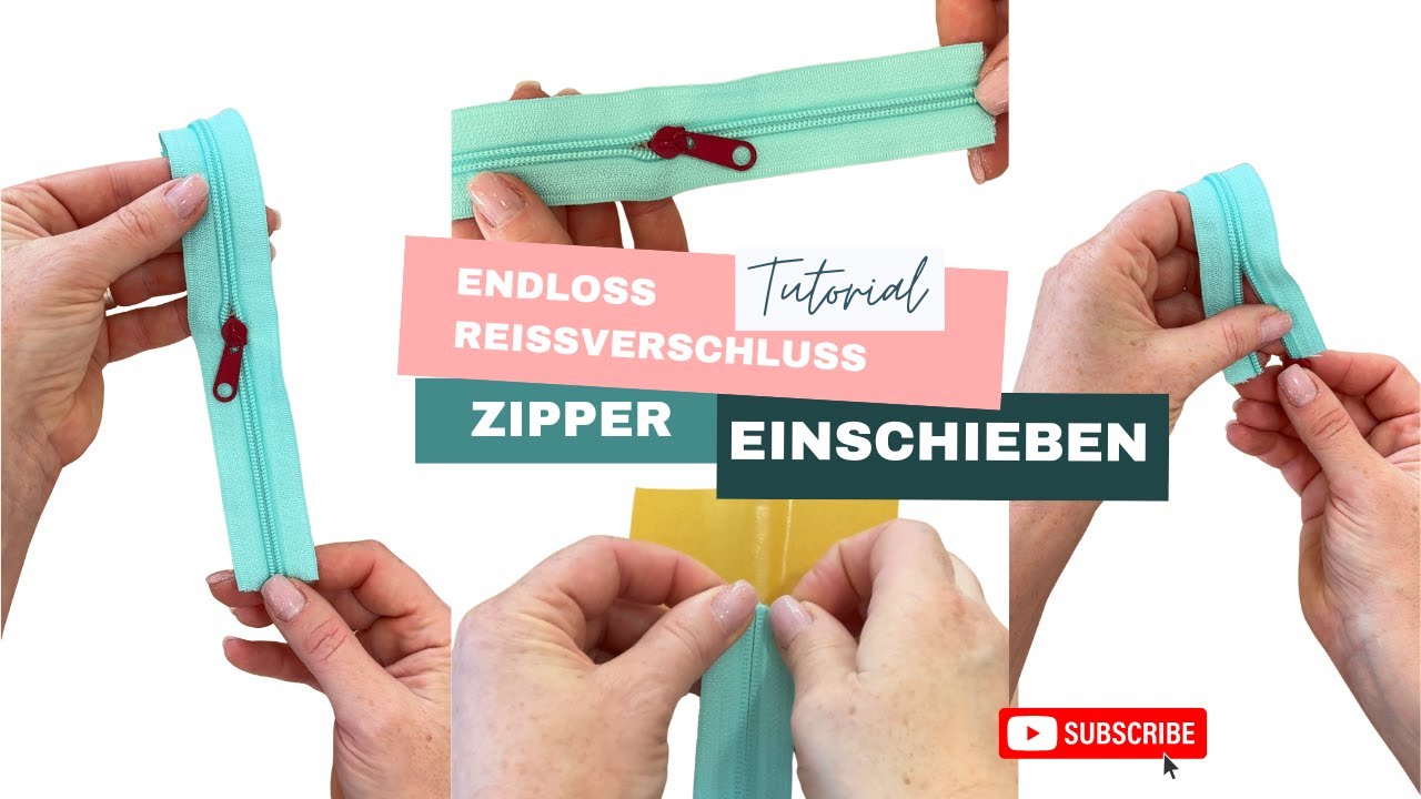 Endlosreißverschluss – 3 einfache Möglichkeiten, den Schieber aufzuschieben