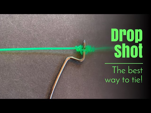 Best way to tie a drop shot rig! 