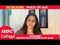 Big Update! Document verification and class start date out for ISDC college of Allahabad university