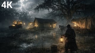 Wild West Night Storm 🌧️ Beautiful Rain & Soft Thunder for Insomnia Relief 10 Hrs screenshot 1