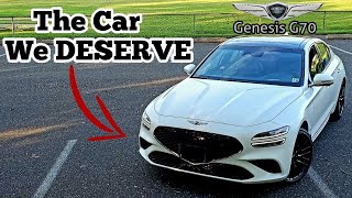DRIVING REVIEW: 2022 Genesis G70 [Launch Edition]  | The Ultimate in Sport Luxury??