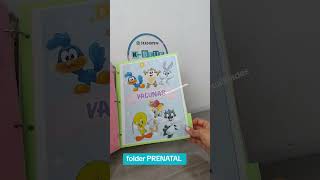 carpeta para embarazadas #mis controles #embarazo #baby #dulceespera #cute #manualidades