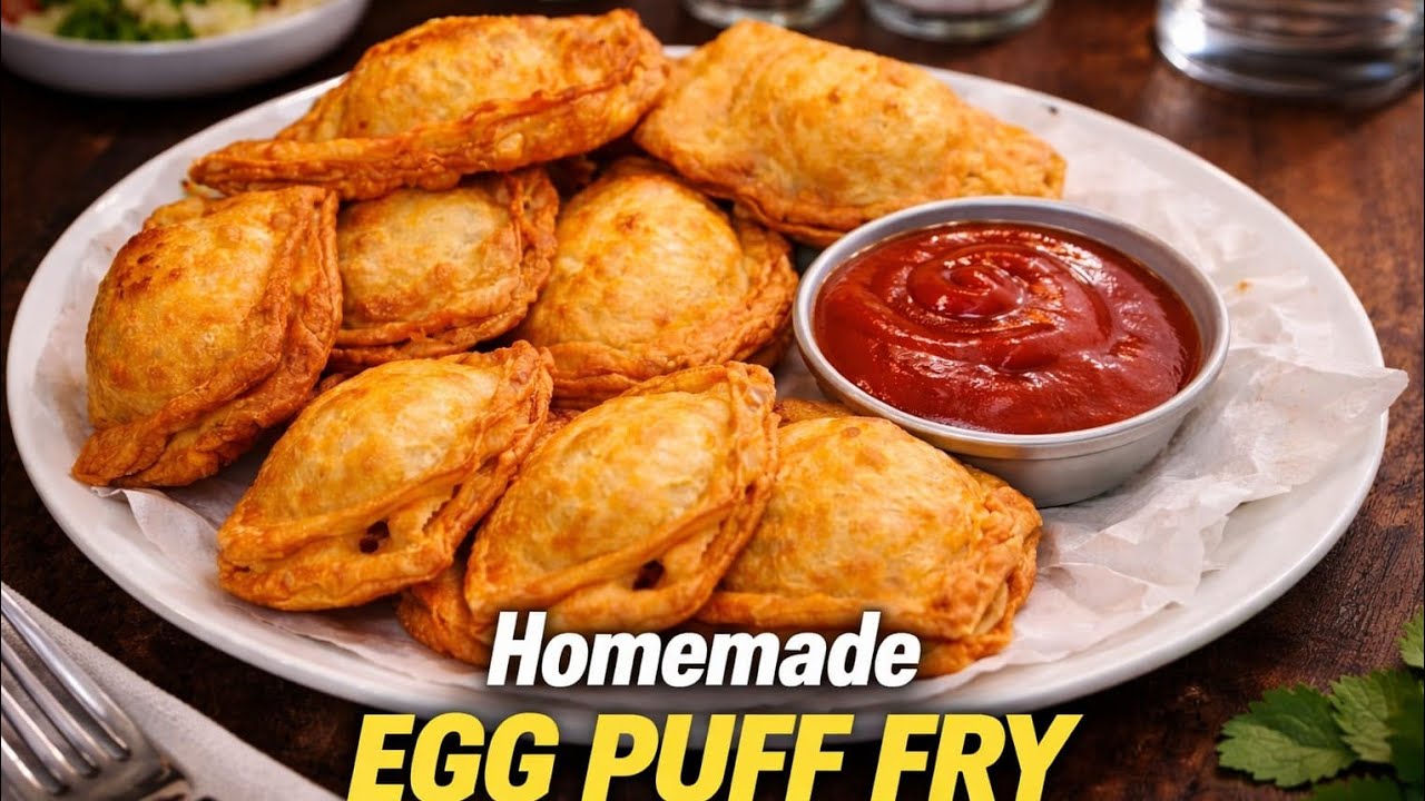 Ramzan Iftari ke liye Crispy Egg Puff Fry | Easy & Tasty Recipe