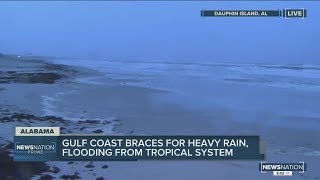 Gulf Coast braces for heavy rain, flooding from tropical system