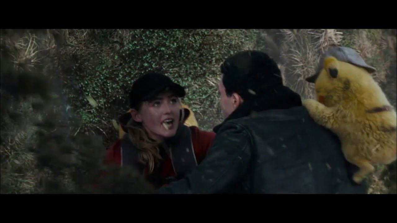 Detective Pikachu The Torterra Garden scene! YouTube