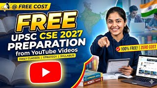 Free YouTube Channels for UPSC CSE Preparation| No Coaching Needed 🔥