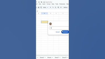 How to Add Comments to a Google Sheet?