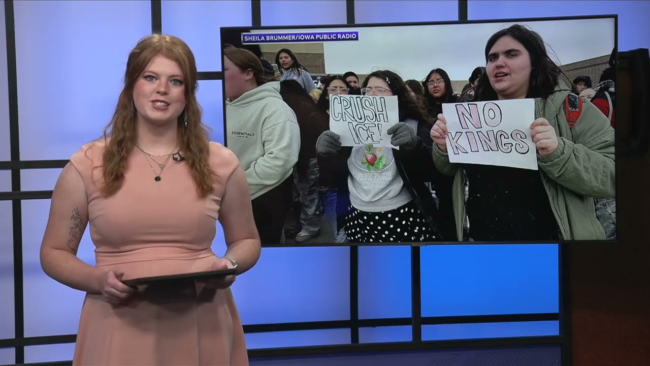 Students walk out of school to protest ICE shooting