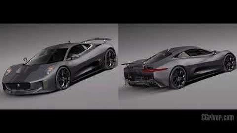 3D Model: Jaguar C-X75 2014  - CGriver.com