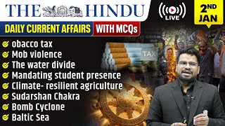 The Hindu Analysis | 2nd January 2026 | The Hindu NewsPaper  - Practice Questions | Prashant Sir