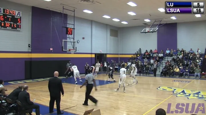 Darryl Milburn #5 (LSUA) vs Langston (2014)
