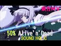 ✿【東方MV】 冥界剣士 ヨウヨーム４ ❀『50% Alive'n'Dead』fake vid ✿